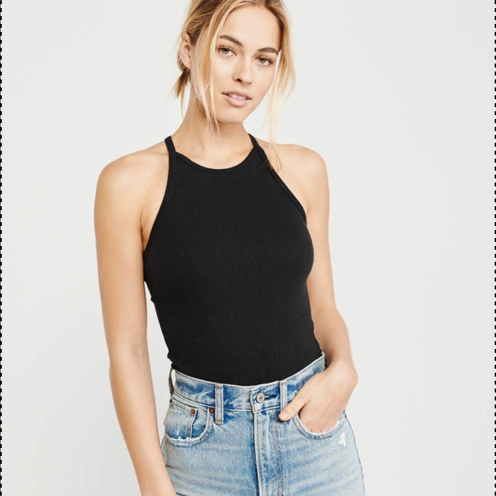Abercrombie & Fitch high neck bodysuit